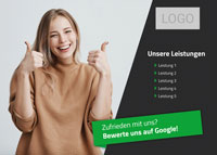 Musterflyer Rückseite